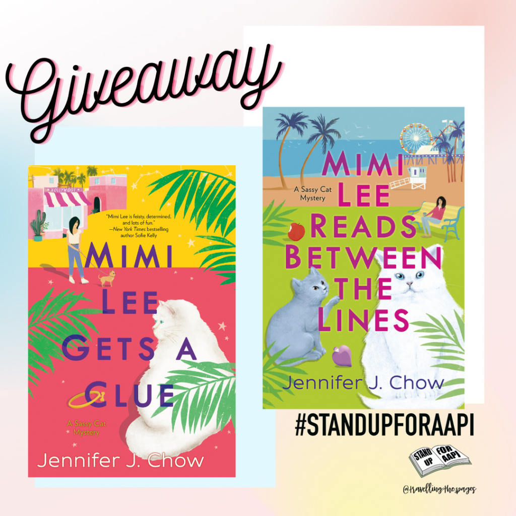 Giveaway for Mimi Lee Gets A Clue and Mimi Lee Reads Between The Lines #StandUpForAAPI