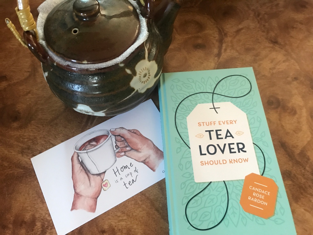 Stuff Every Tea Lover Should Know book and postcard and teapot